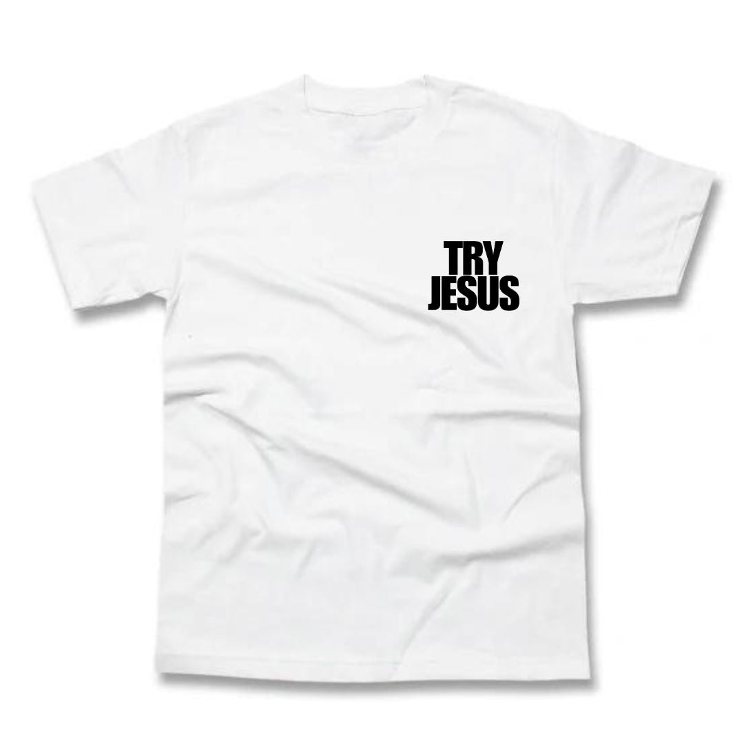 .Try Jesus (chest logo)