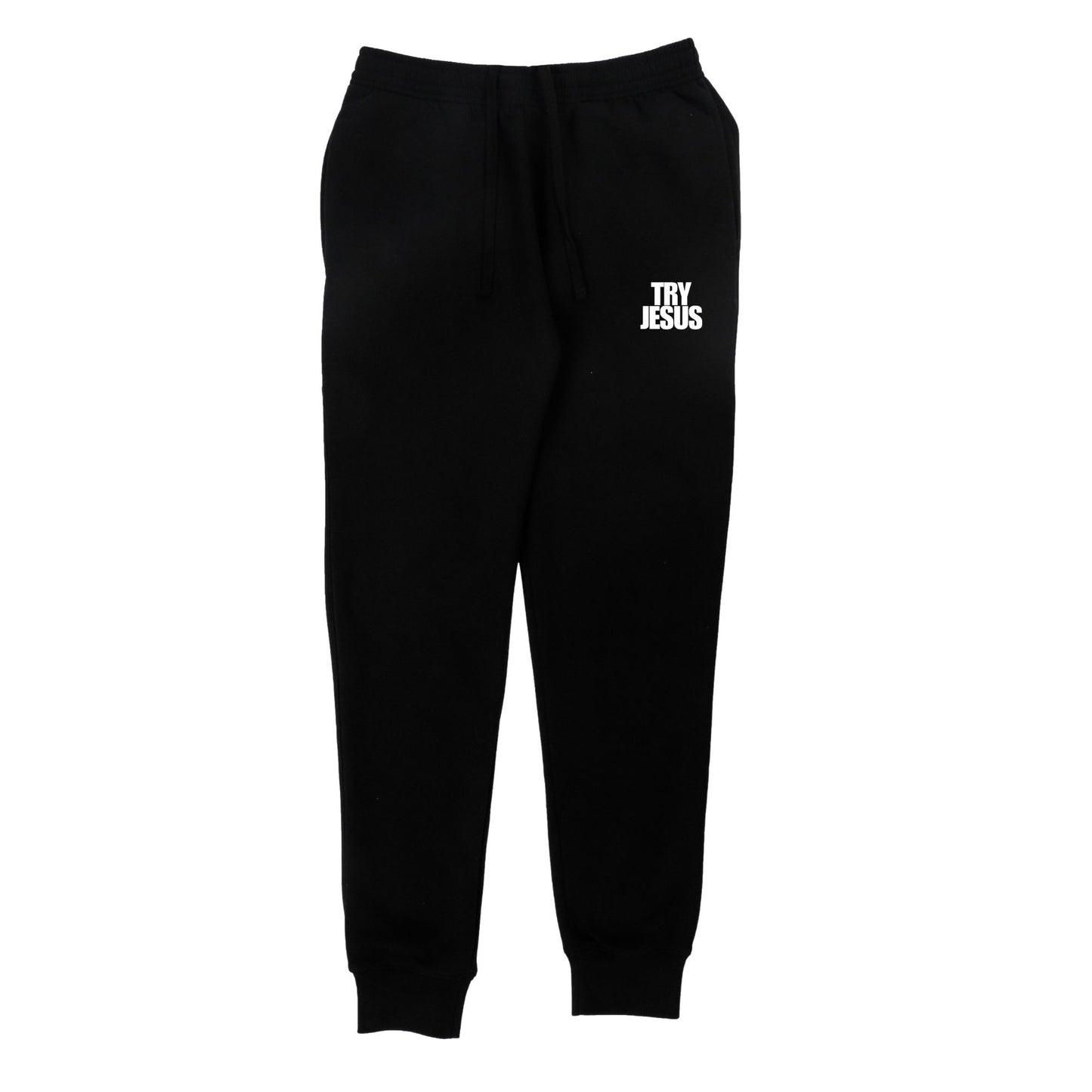 .Try Jesus bottoms  logo)